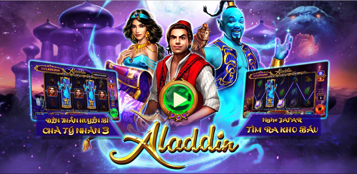 Giới thiệu tựa game nổ hũ Aladdin 789 club.